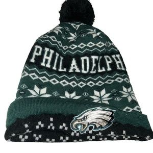 NFL Philadelphia Eagles new era green black beanie hat